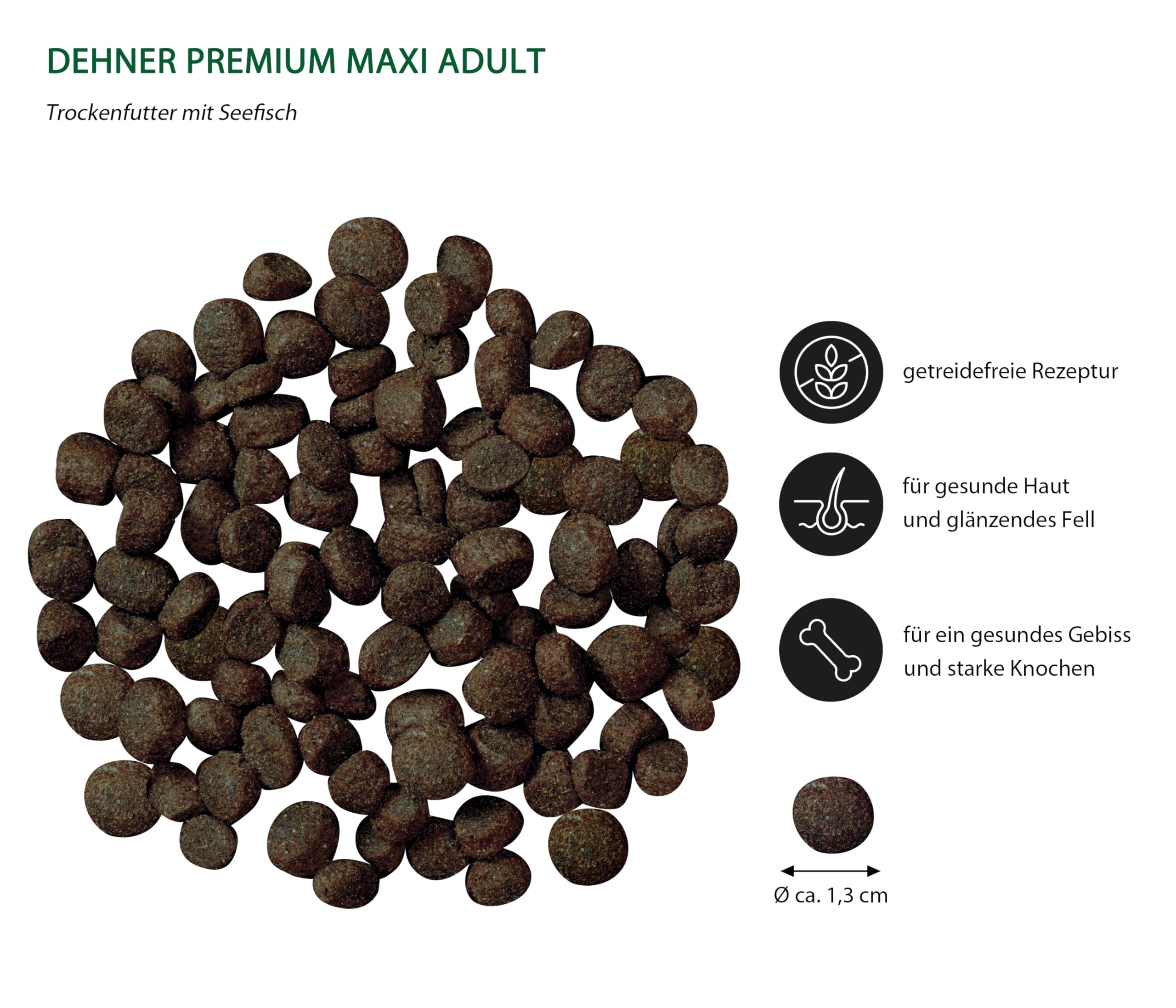 dehner-premium-maxi-adult-trockenfutter-seefisch-12-5-kg-getreidefrei image 2