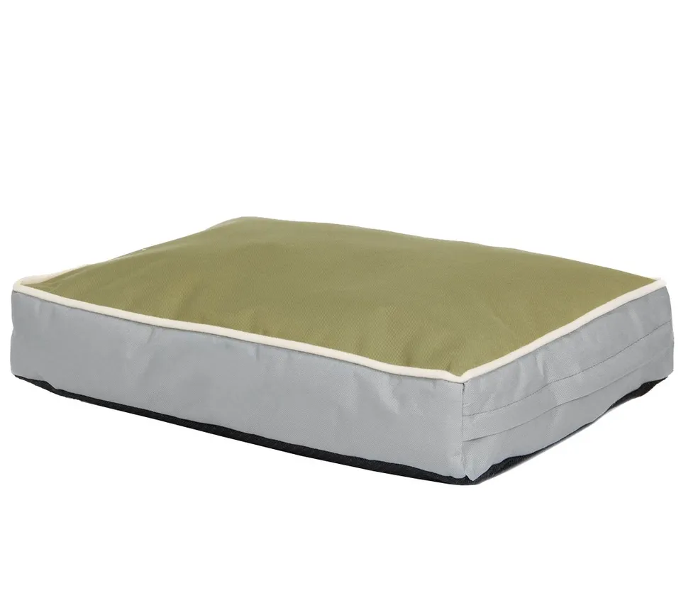 dehner-poppy-3668167-hundekissen-grau-gr-n-90x60x11-cm image 1