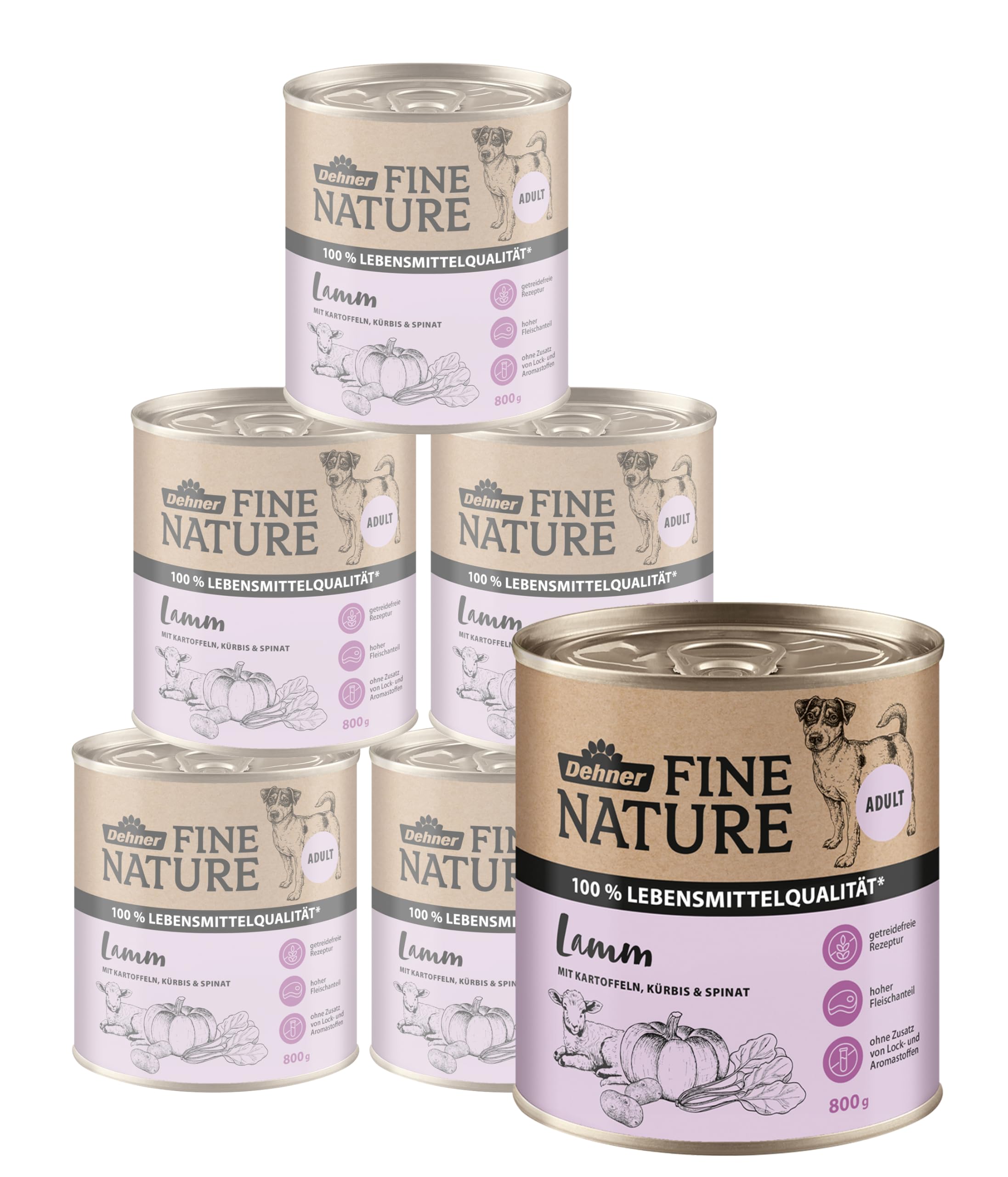 dehner-fine-nature-hundefutter-lamm-2-4-kg-getreidefrei image 6
