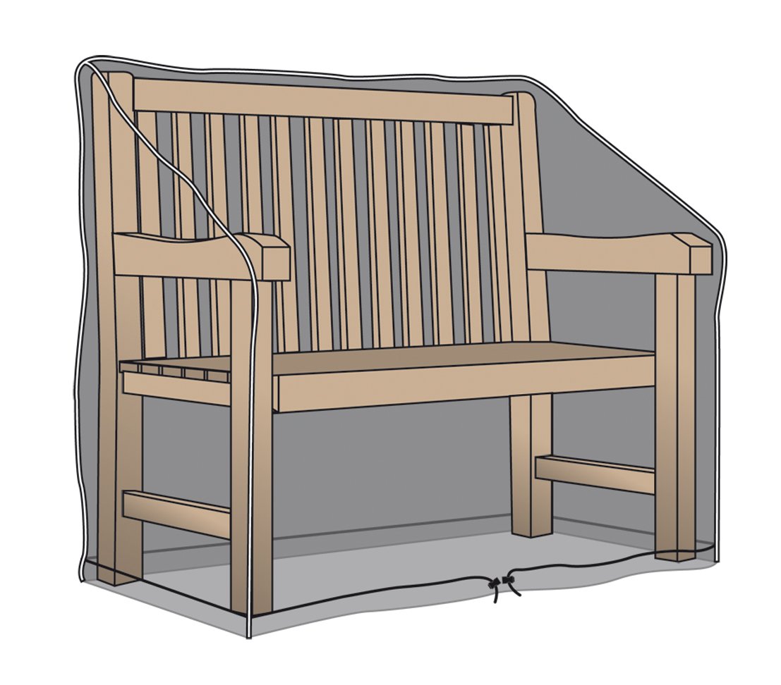 dehner-deluxe-schutzh-lle-gartenbank-180x75x80-anthrazit image 1