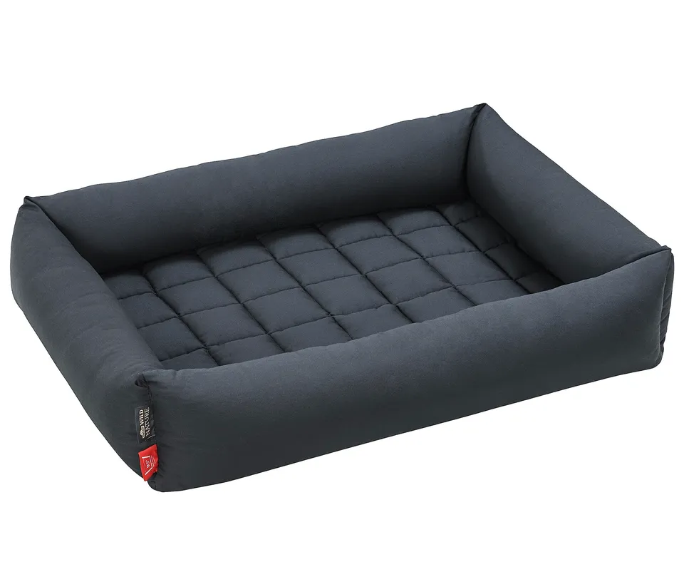 dehner-wild-nature-nest-hundebett-katzenbett-80x60-dunkelgrau image 1