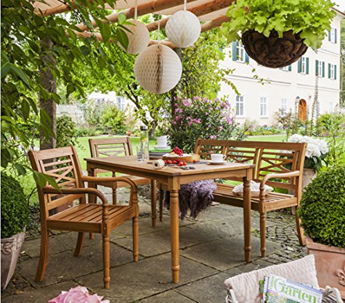 dehner-gartenbank-samoa-3-sitzer-150-cm-akazienholz-natur image 4