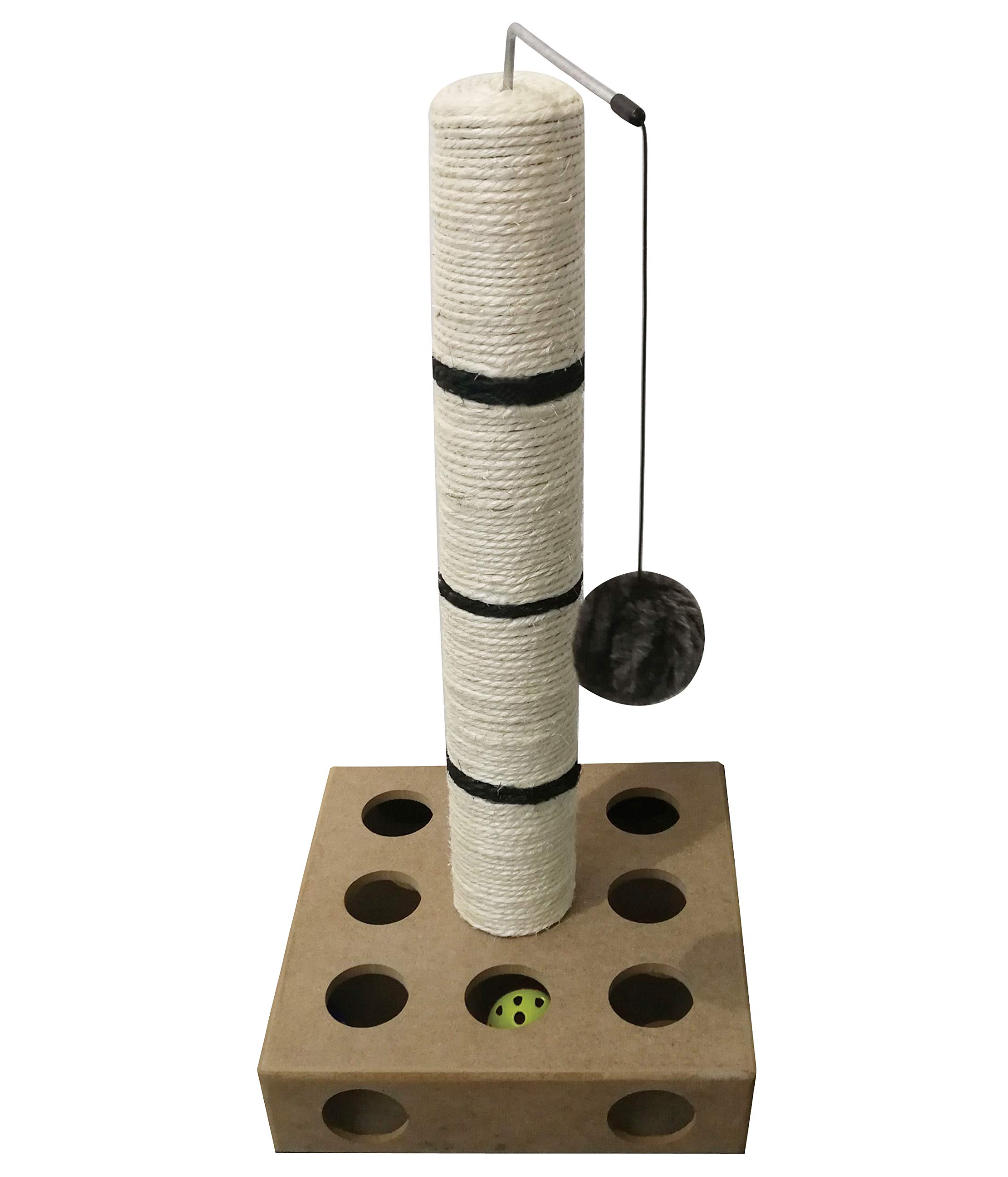 dehner-kratzs-ule-tango-52-cm-katzenkratzbaum-beige image 1