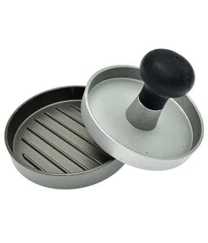 dehner-hamburgerpresse-burgerpresse-aluminium-schwarz-silber image 3