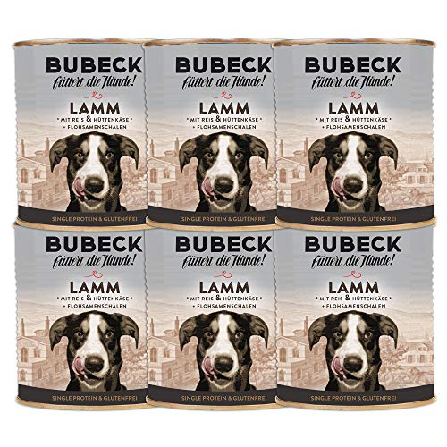 bubeck-nassfutter-lamm-800g-hundefutter-mit-reis-getreidefrei image 3