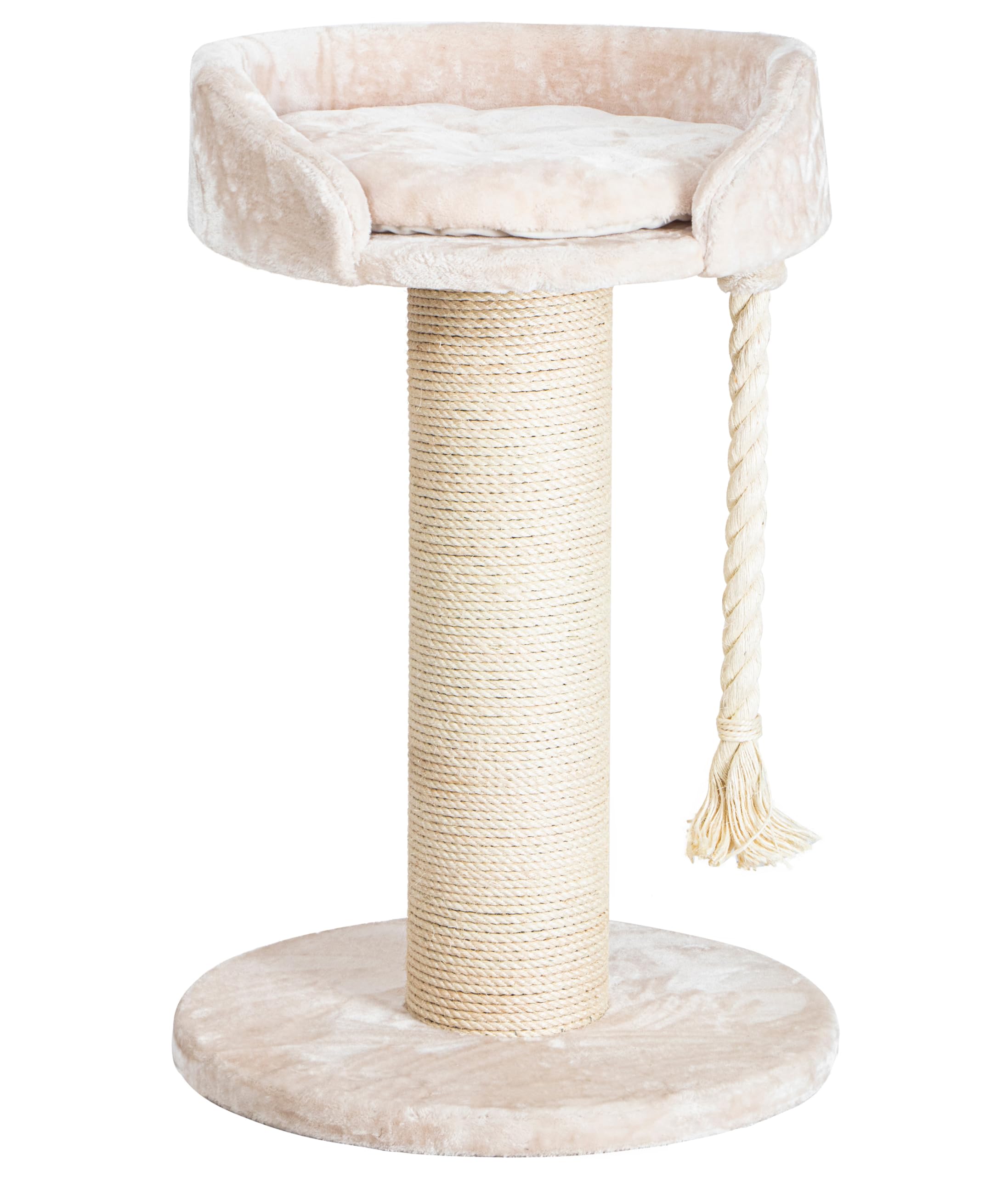 dehner-aurelio-kratzbaum-creme-65x65x100-cm-sisal image 1