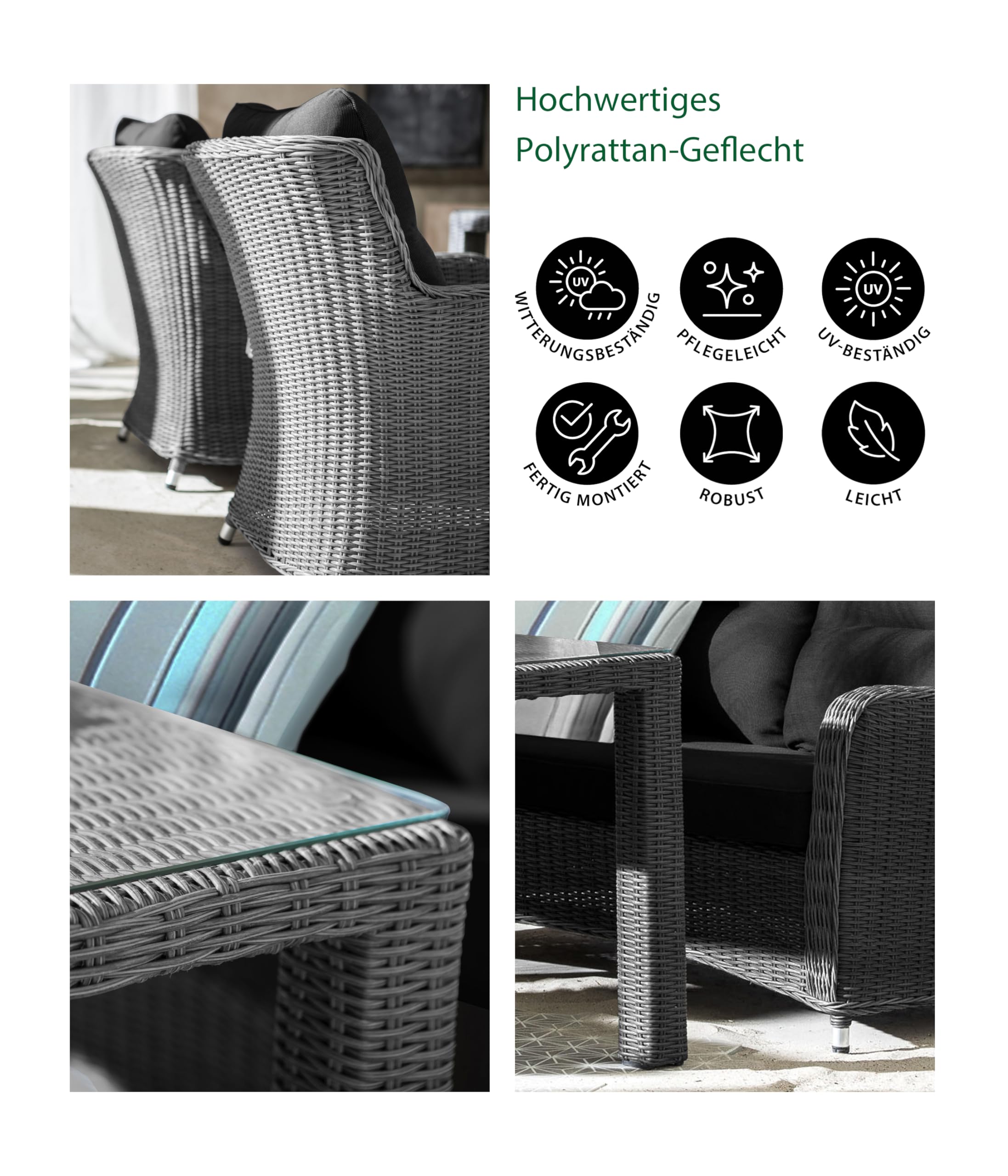 dehner-toska-lounge-4-teilig-grau-polyrattan-mit-polster image 6