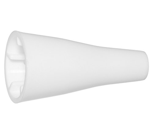 dehner-rosenkugel-konus-halter-wei-kunststoff image 4