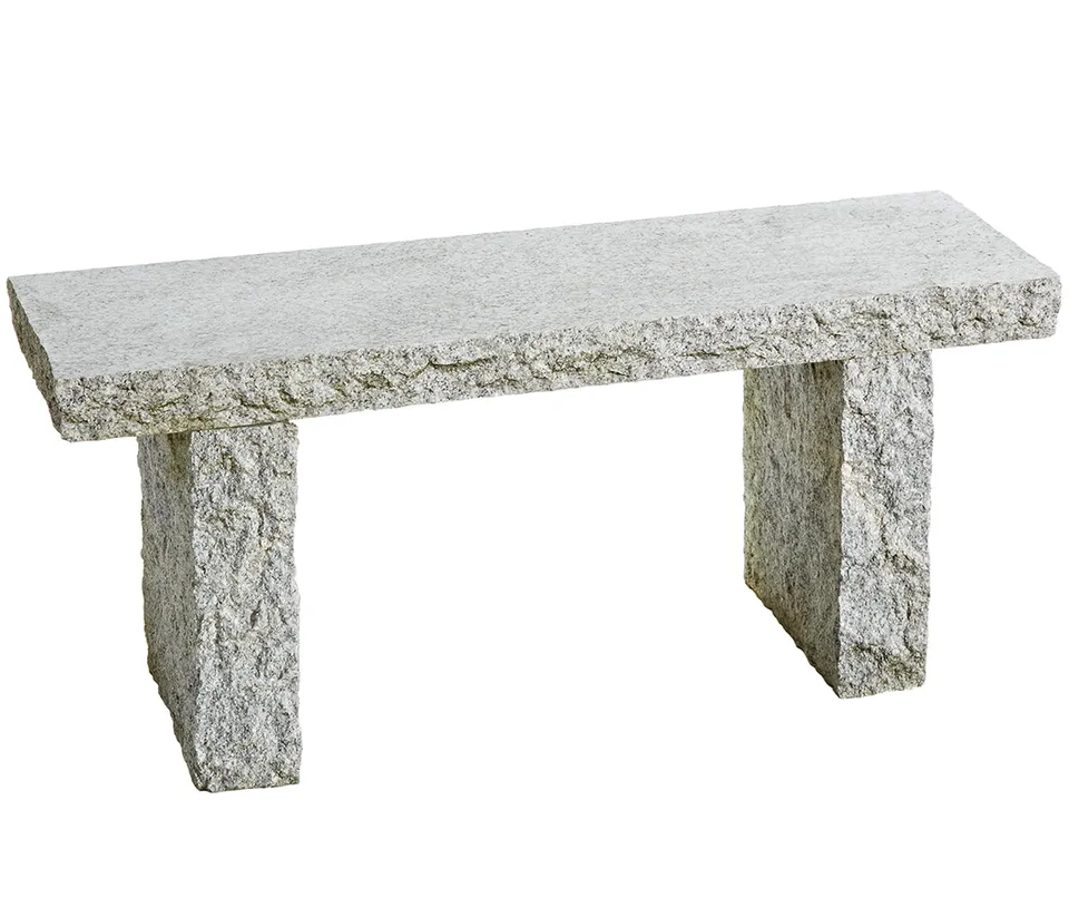 dehner-gartenbank-granit-grau-2-sitzer-100x30x44cm image 1