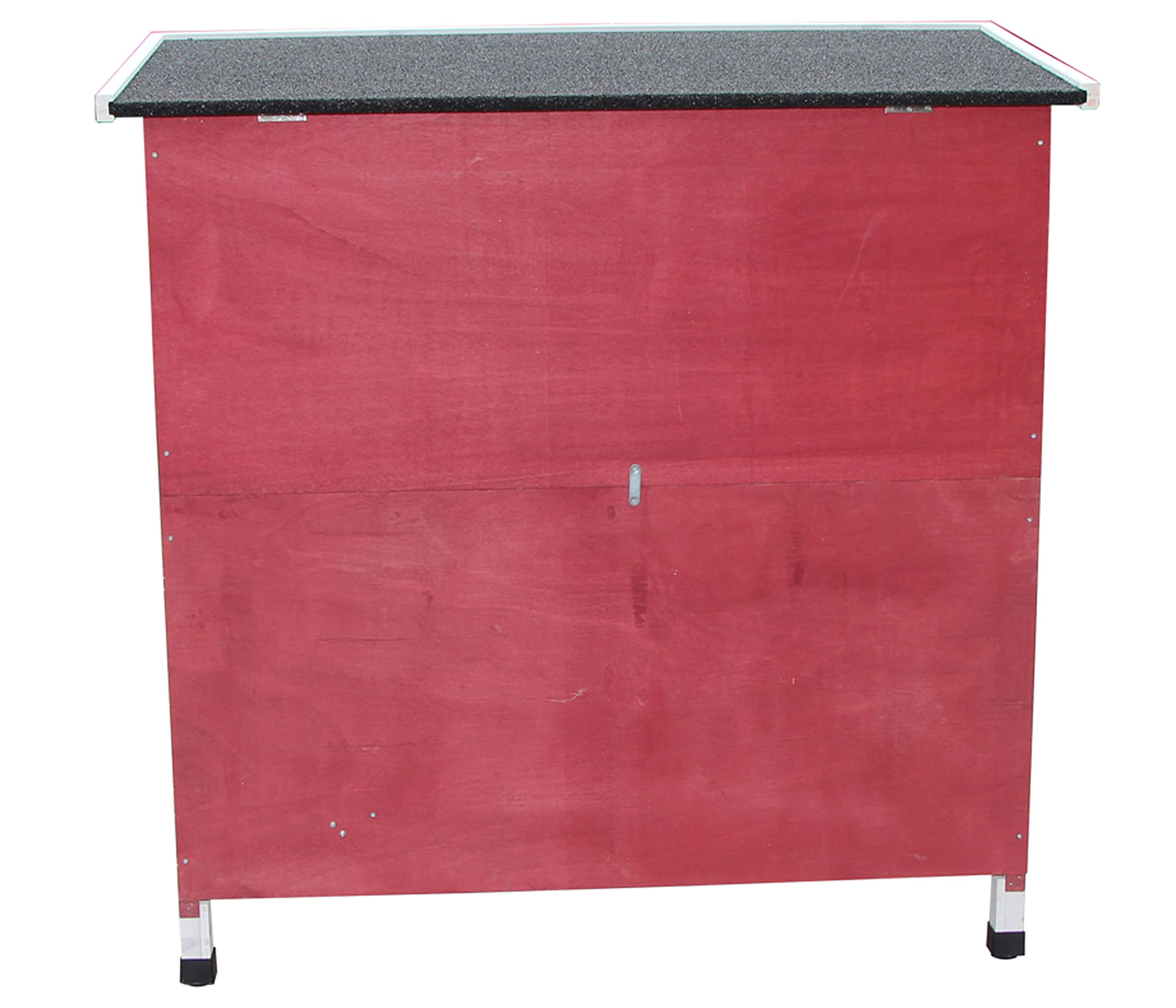 dehner-landhaus-kaninchenstall-rot-wei-116x57x114-cm image 4