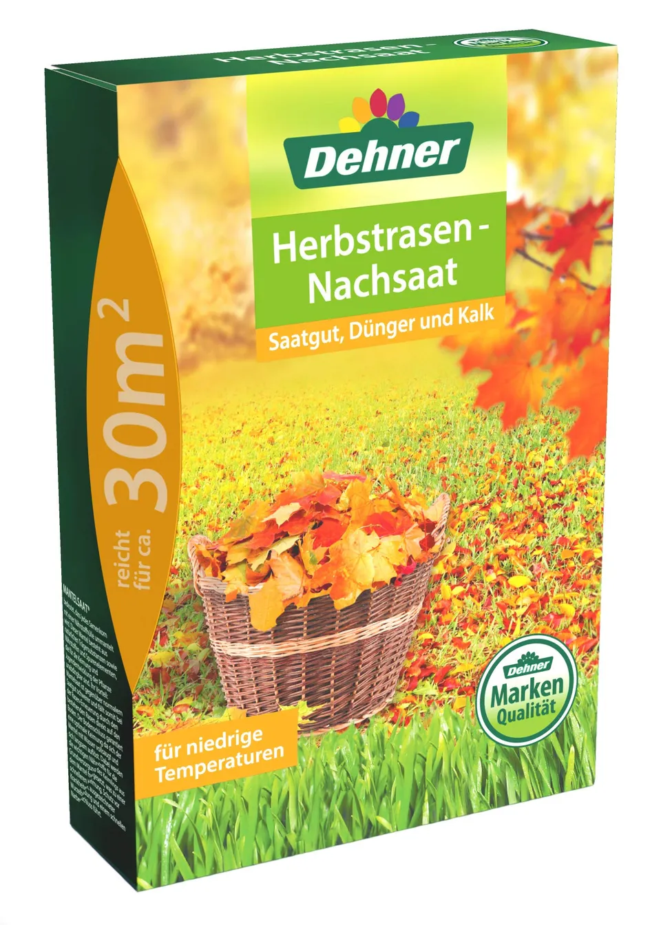 dehner-herbstrasen-nachsaat-3-in-1-rasensamen-1-kg-f-r-30-qm image 1