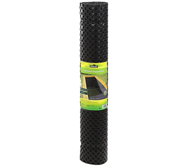 dehner-hochbeet-noppenfolie-500x100-cm-schwarz-hdpe image 1