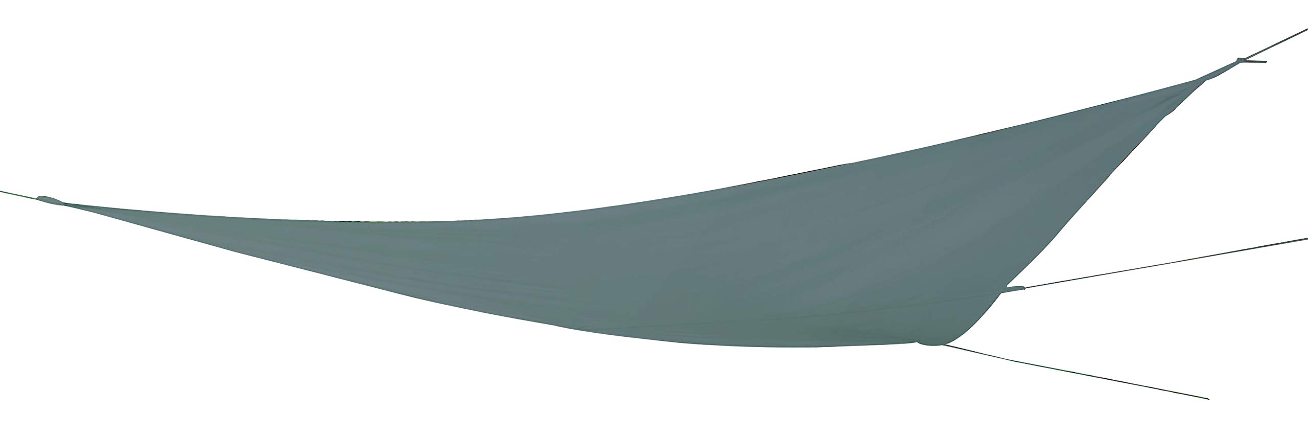 dehner-sonnensegel-dreieckig-415x415x415-cm-polyester-dunkelgrau-uv image 2