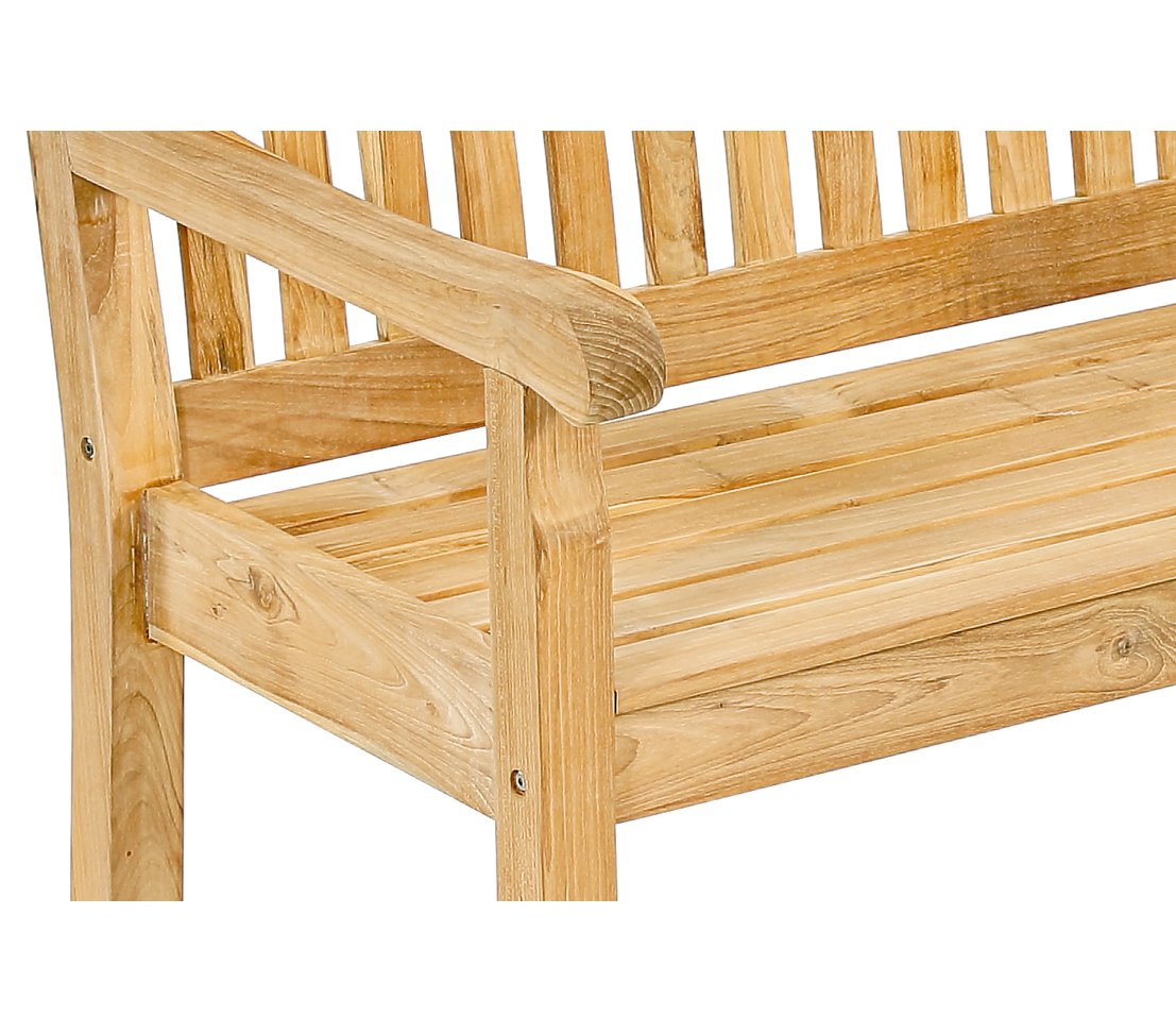 dehner-havanna-gartenbank-3-sitzer-teak-fsc-160-cm image 6