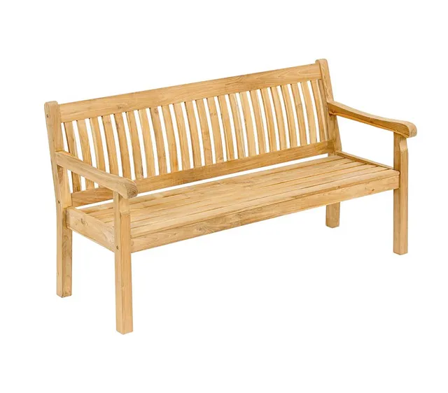 dehner-havanna-gartenbank-3-sitzer-teak-fsc-160-cm image 1