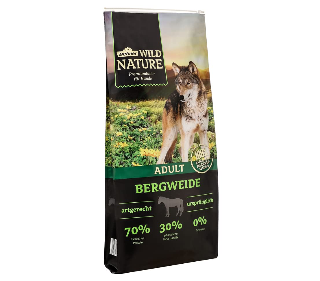dehner-wild-nature-bergweide-trockenfutter-pferd-12-kg-getreidefrei image 1
