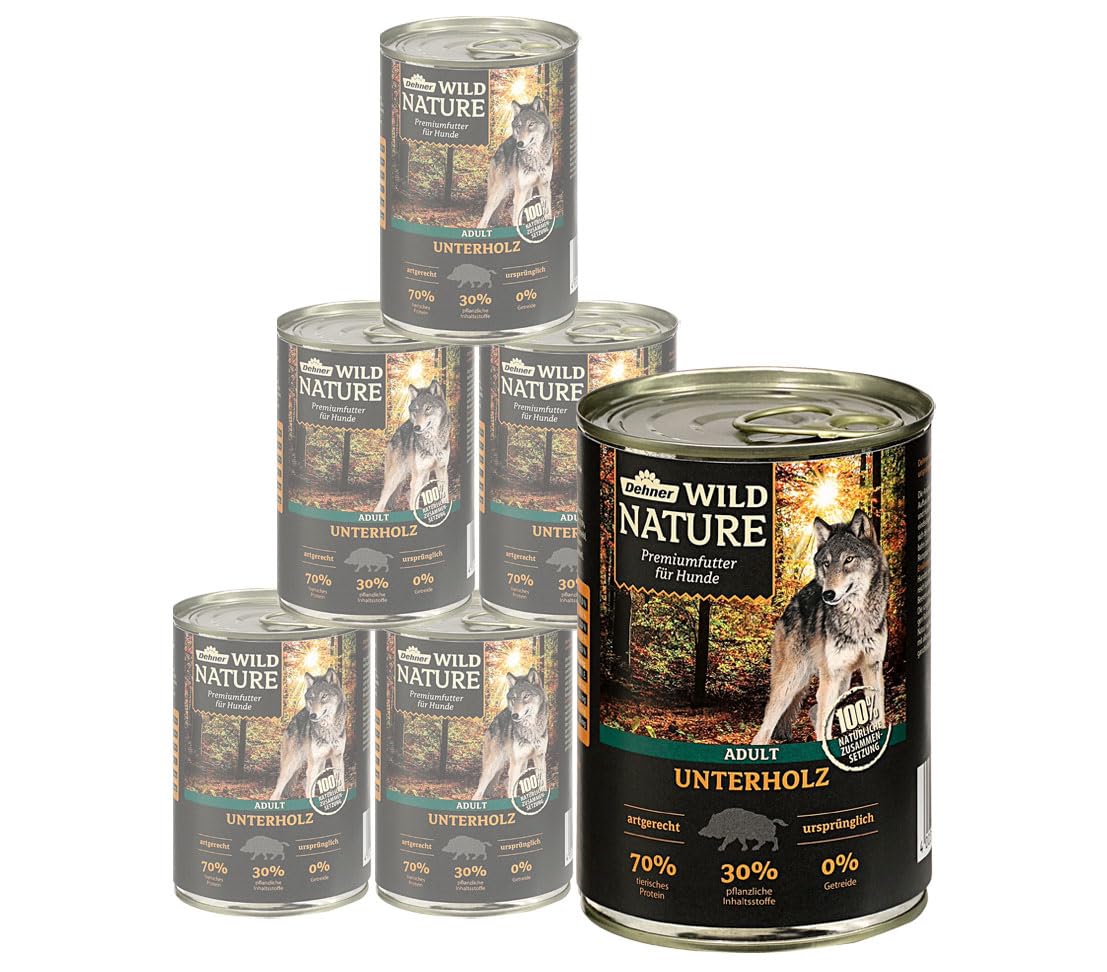 dehner-wild-nature-hundefutter-pferd-nassfutter-6x400-g-getreidefrei image 4