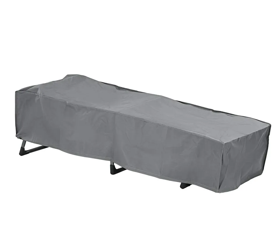 dehner-deluxe-schutzh-lle-gartenliege-200-cm-anthrazit image 1