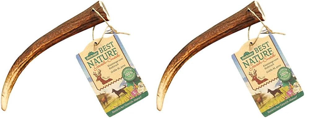 dehner-best-nature-hundesnack-rothirsch-geweih-ganz-kausnack-100-g-geruchsarm image 3
