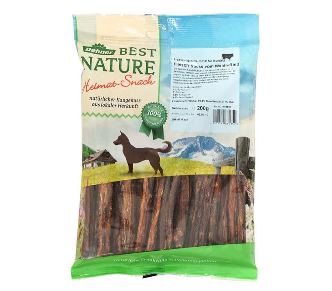 dehner-best-nature-hundesnack-rindereuter-200-g-proteinreich image 7