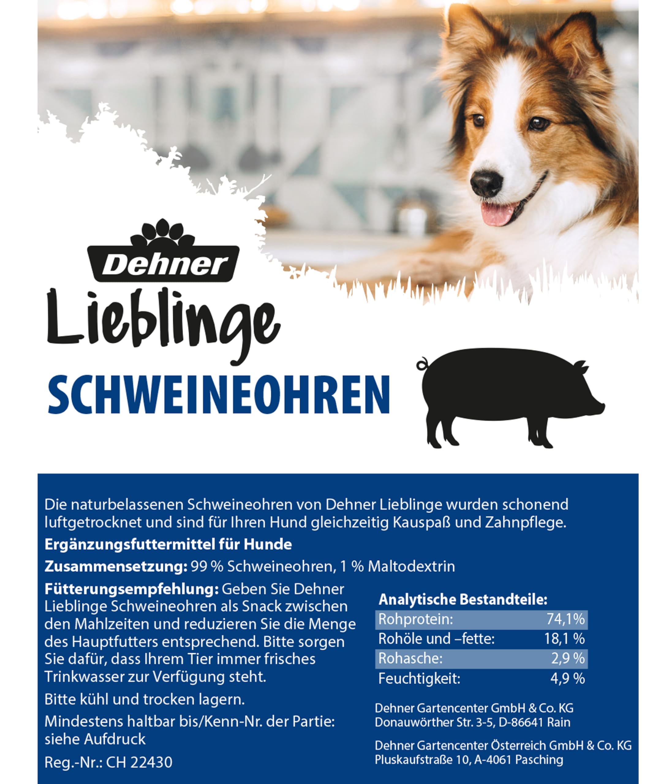 dehner-lieblinge-schweineohren-hundesnack-1050-g-nat-rlich image 4