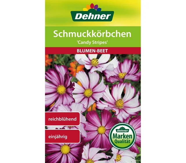 dehner-schmuckk-rbchen-candy-stripes-blumensamen-5er-pack-einj-hrig image 1