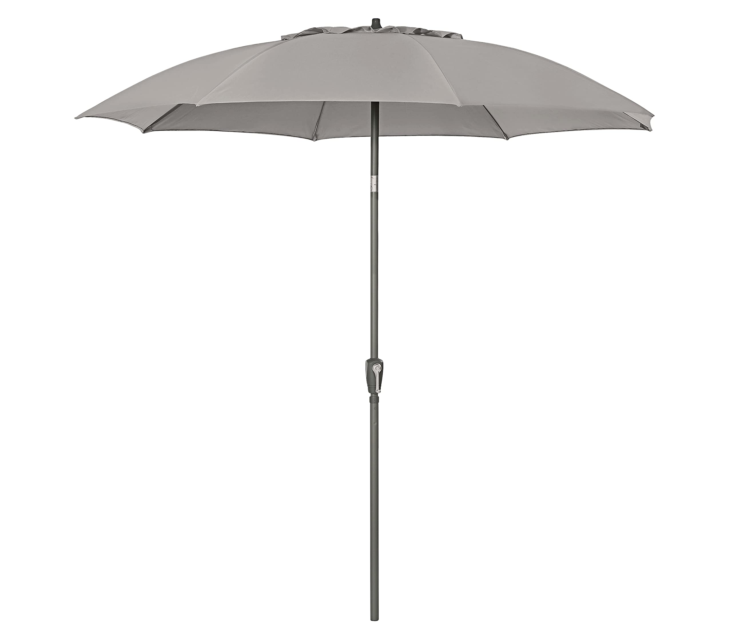 dehner-paros-sonnenschirm-beige-250-cm-uv-80-kurbel image 1