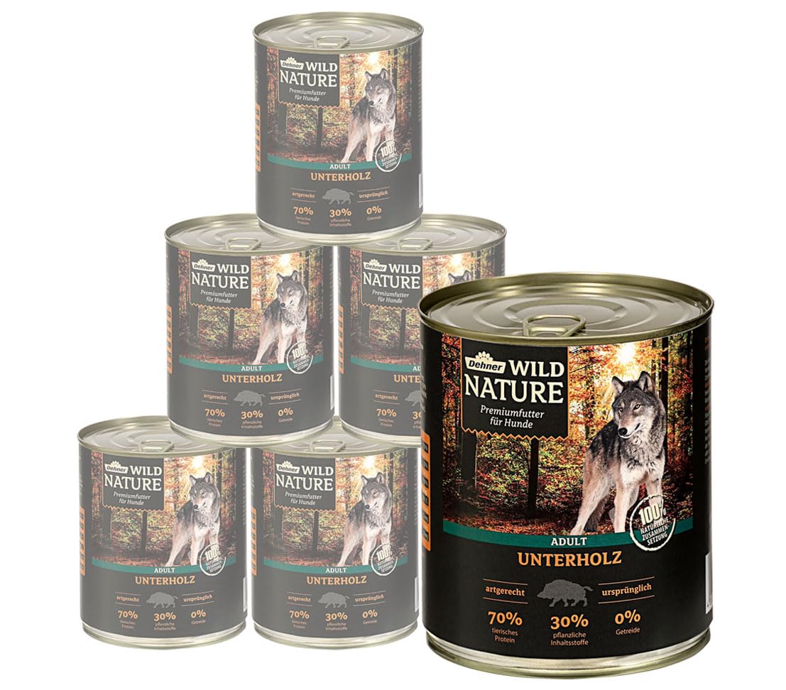 dehner-wild-nature-hundefutter-pferd-nassfutter-6x400-g-getreidefrei image 5