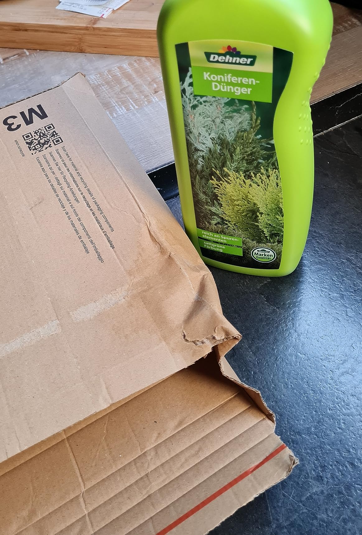 Hecke wurde dunkler