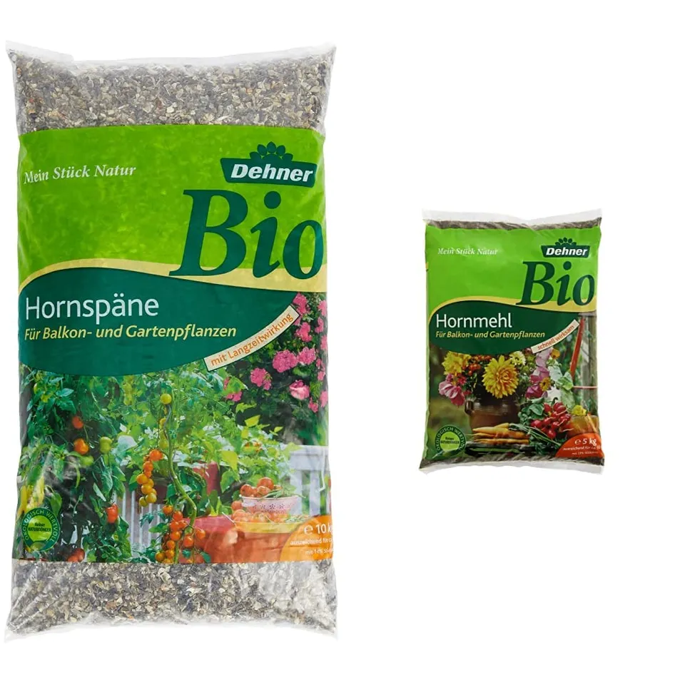 dehner-bio-hornsp-ne-10-kg-hornmehl-5-kg-set-naturd-nger image 1