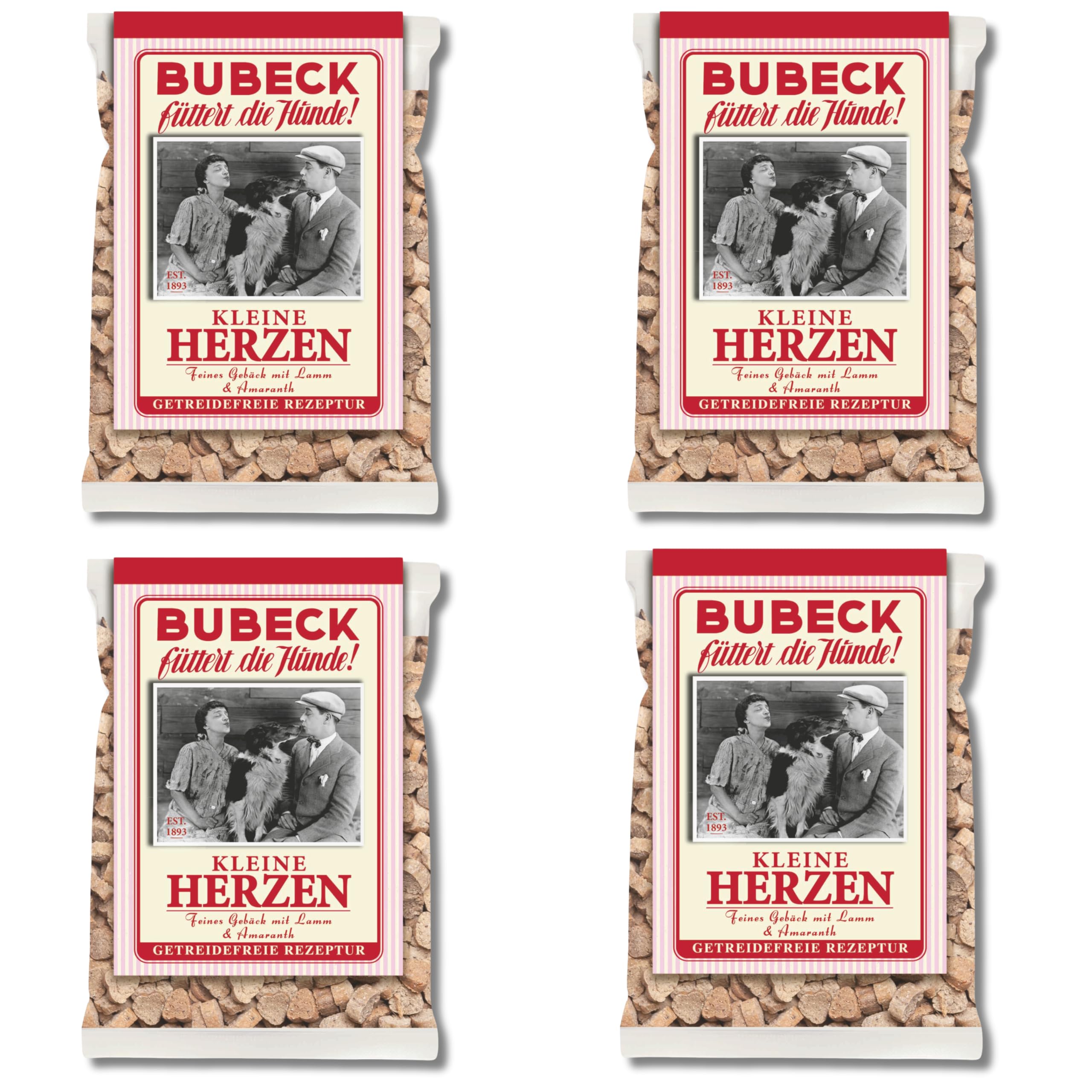 bubeck-hundekuchen-kleine-herzen-lamm-hundekekse-840g-getreidefrei image 1