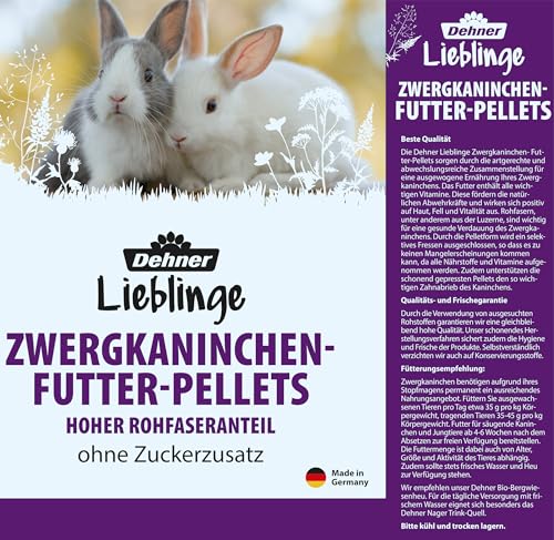 dehner-lieblinge-zwergkaninchenfutter-pellets-10-kg-zuckerfrei image 6