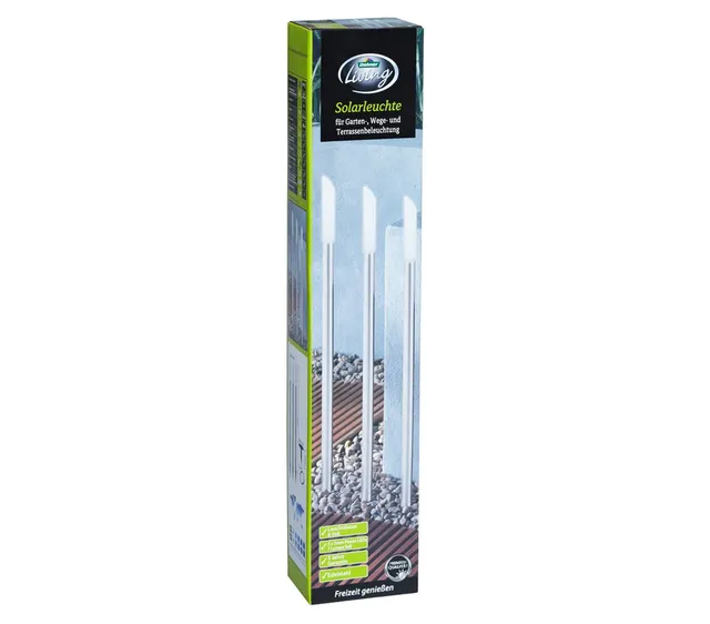 dehner-solar-stableuchte-gartenleuchte-3er-set-90-cm image 1