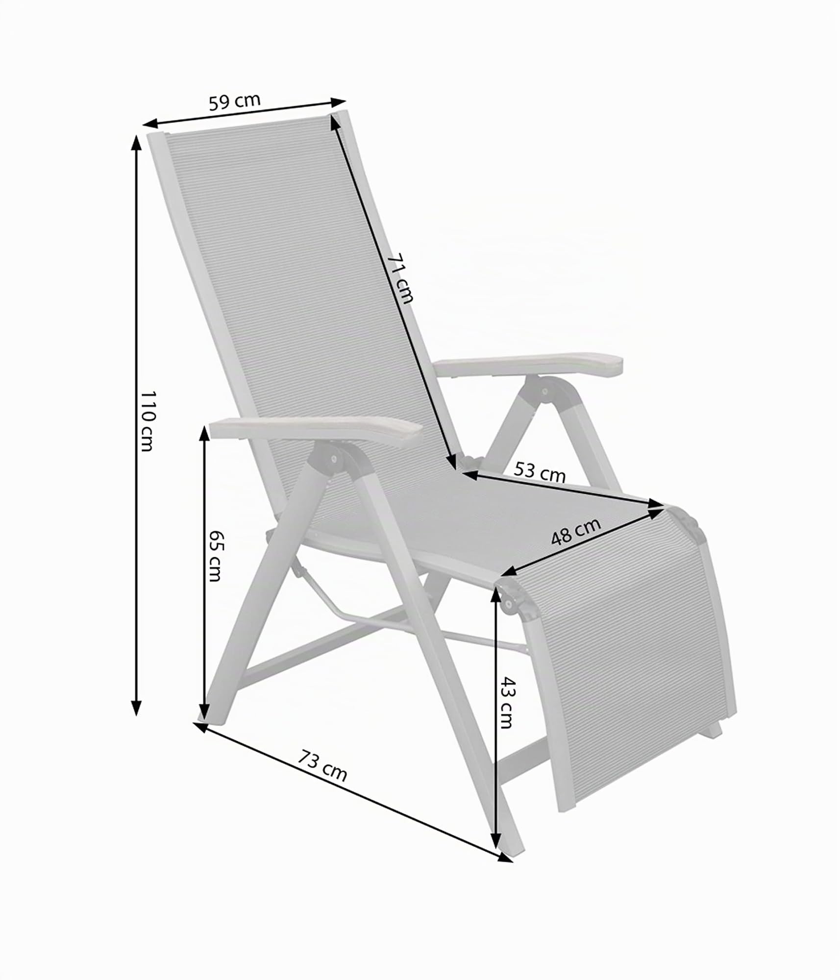 dehner-colmar-relaxsessel-klappbar-anthrazit-teakholz image 3