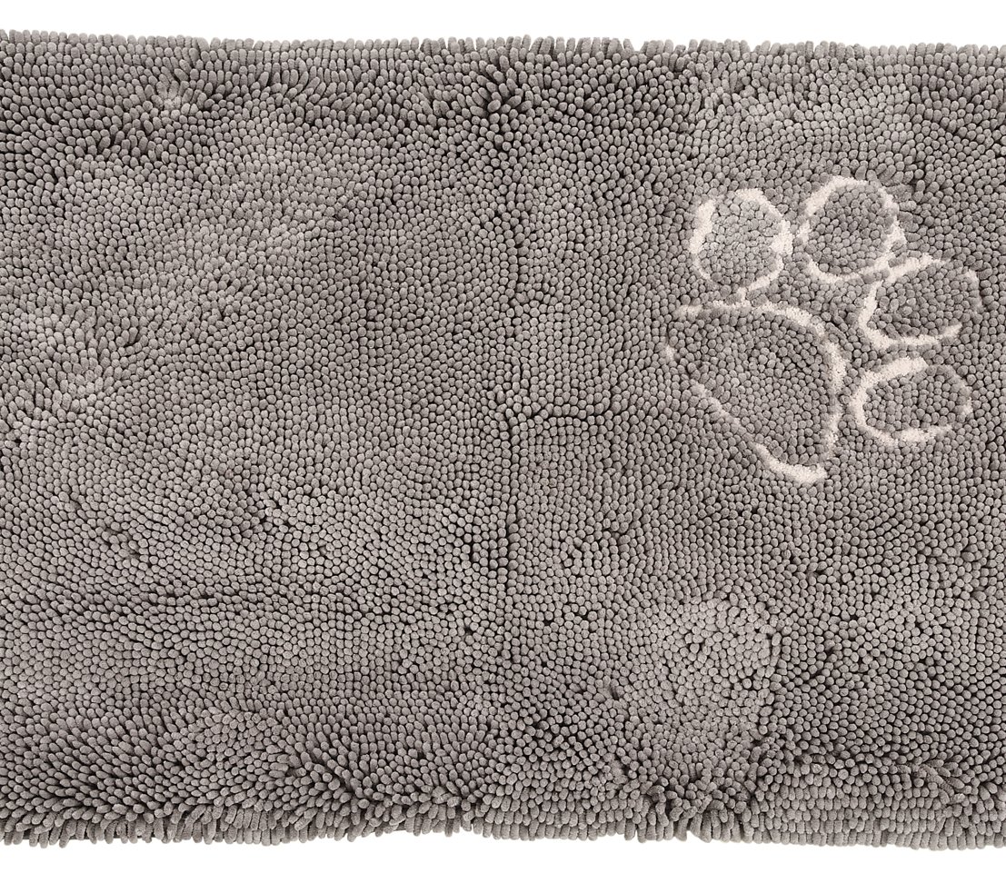 dehner-lieblinge-snuggy-hundematte-89x66-grau-polyester image 2