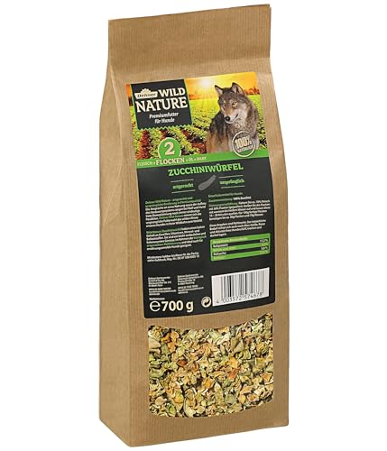 dehner-wild-nature-flocken-mix-hundefutter-700-g-100-zucchini image 2