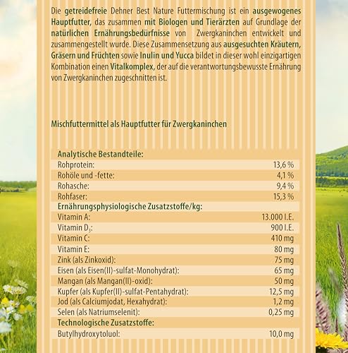 dehner-best-nature-zwergkaninchenfutter-adult-2-kg-getreidefrei image 6