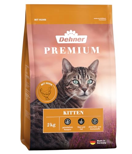 dehner-premium-kitten-huhn-trockenfutter-2-kg-getreidefrei image 6