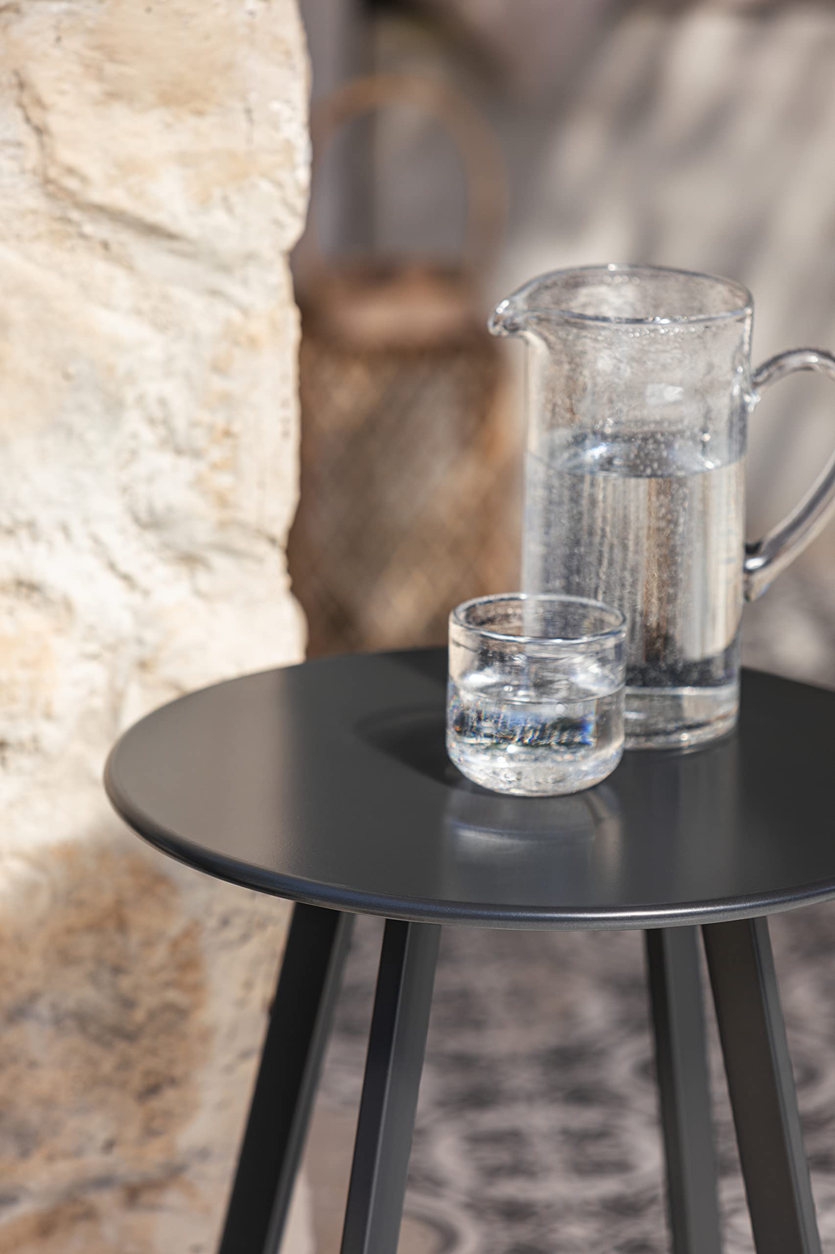 dehner-lian-kaffeetisch-stahl-grau-40-cm-h-50-cm image 4