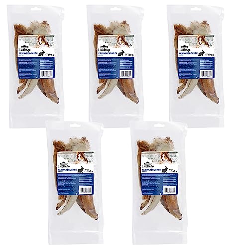dehner-lieblinge-kaninchenohren-m-fell-hundesnack-500g image 4