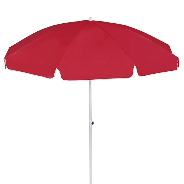 dehner-gute-wahl-saturn-sonnenschirm-200-cm-rot-polyester image 1