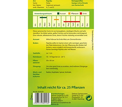 dehner-feher-paprika-samen-5x2-g-gelb-robust image 4