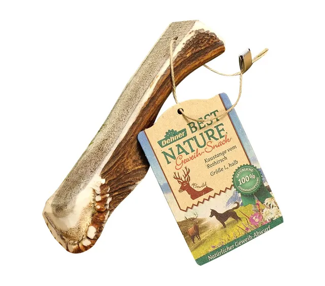 dehner-best-nature-hundesnack-rothirsch-geweih-l-160-g image 1