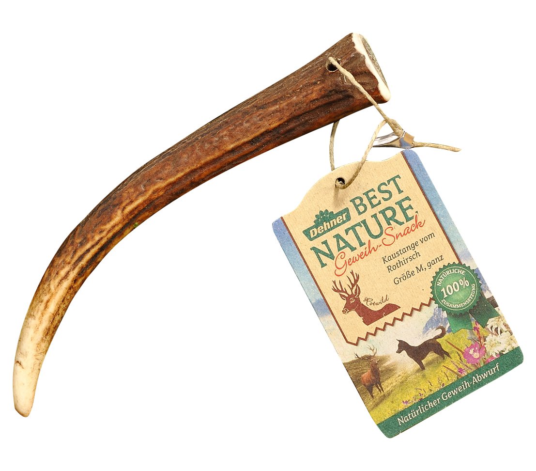 dehner-best-nature-hundesnack-rothirsch-geweih-ganz-kausnack-100-g-geruchsarm image 4