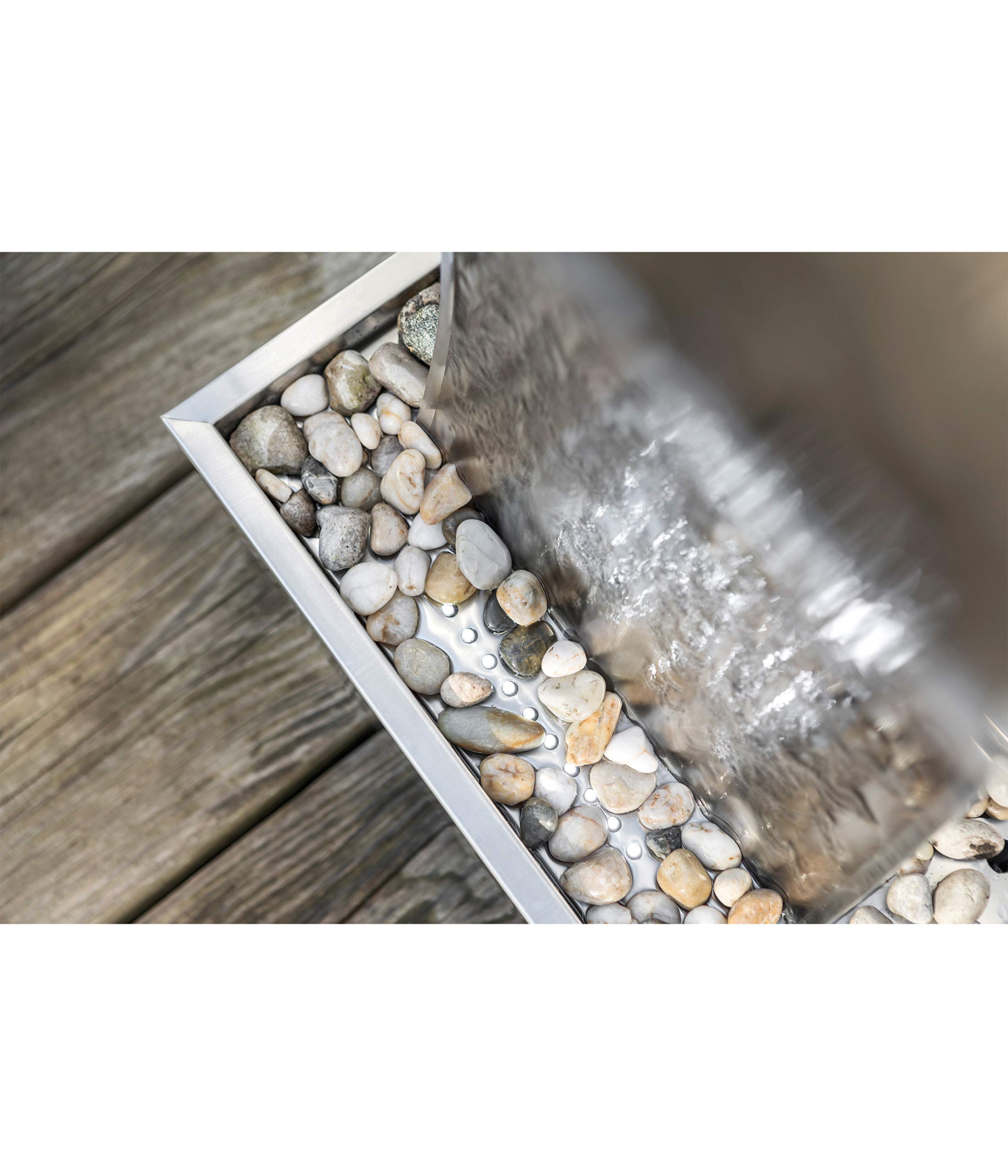 dehner-gartenbrunnen-curve-led-edelstahl-108-cm image 5