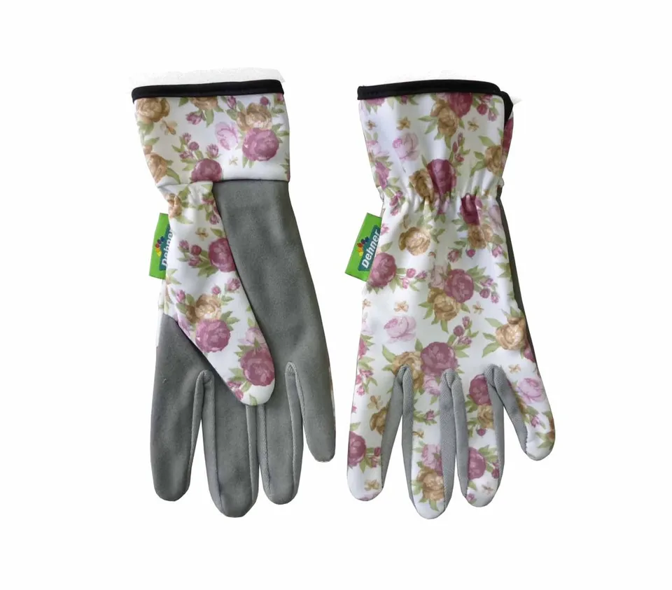 dehner-gartenhandschuh-rosenmotiv-gr-9-l-atmungsaktiv-damen image 1