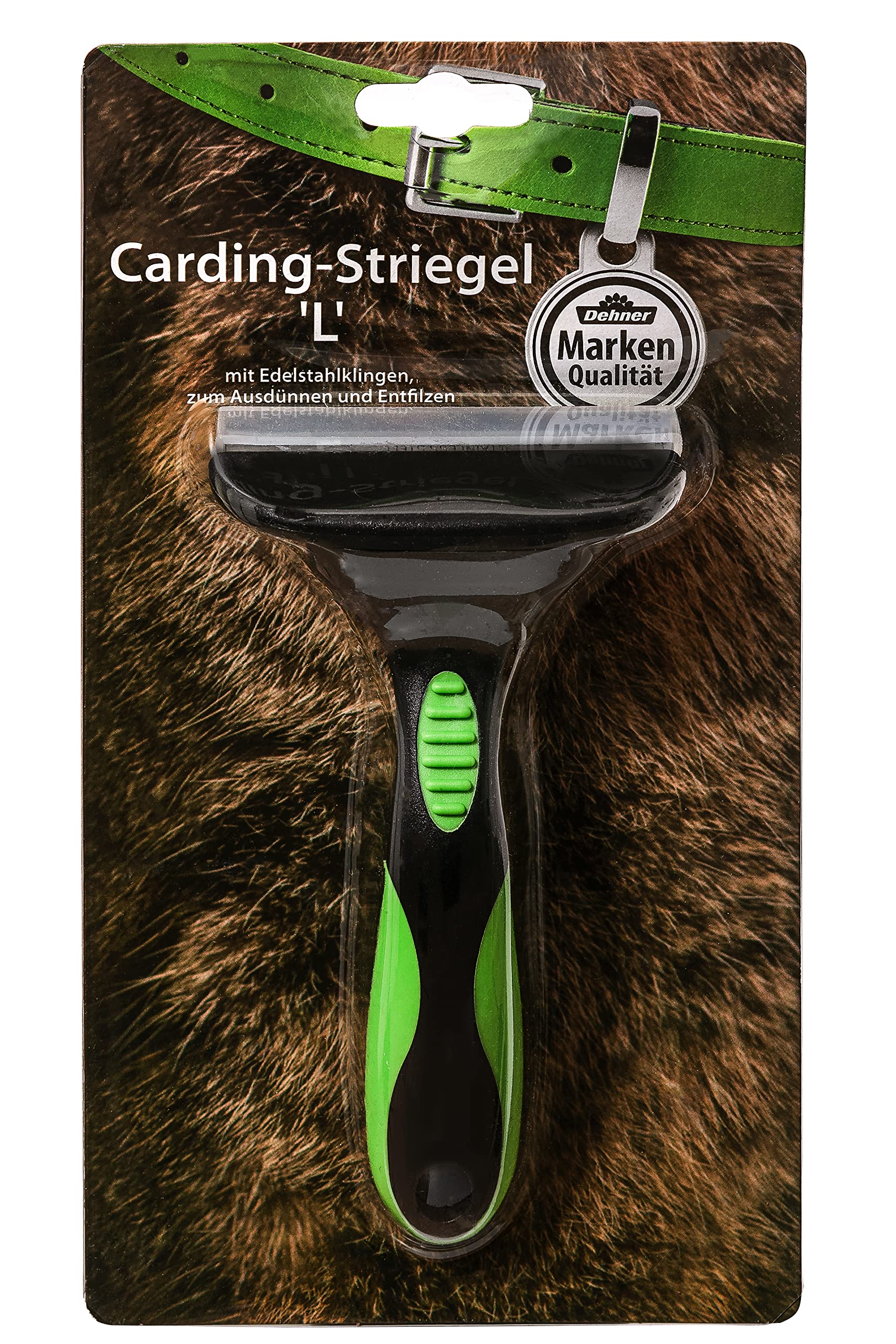 dehner-carding-striegel-xl-fellb-rste-f-r-hunde-katzen-entfilzen image 3