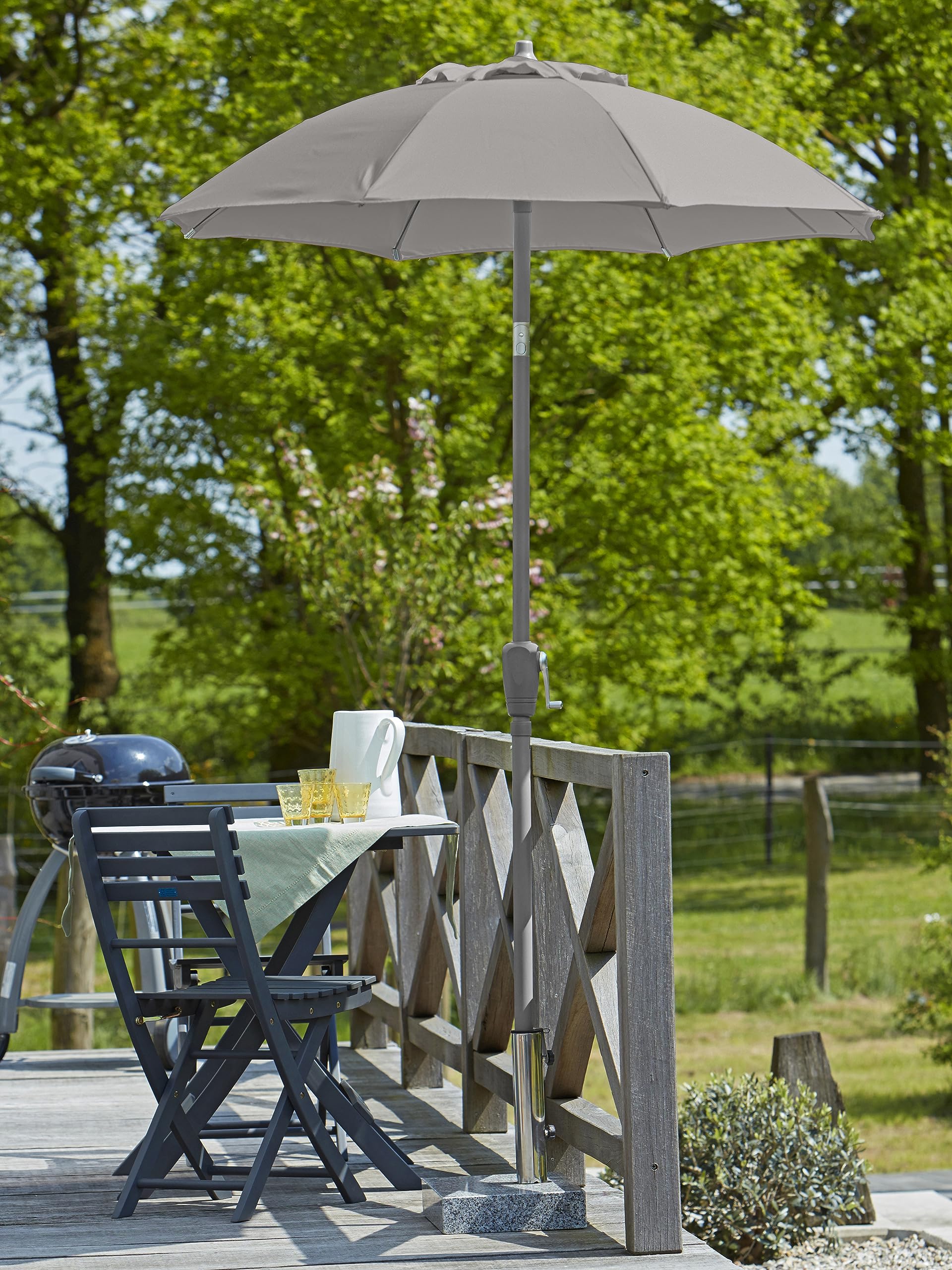 dehner-vido-sonnenschirm-rund-150-cm-taupe image 8