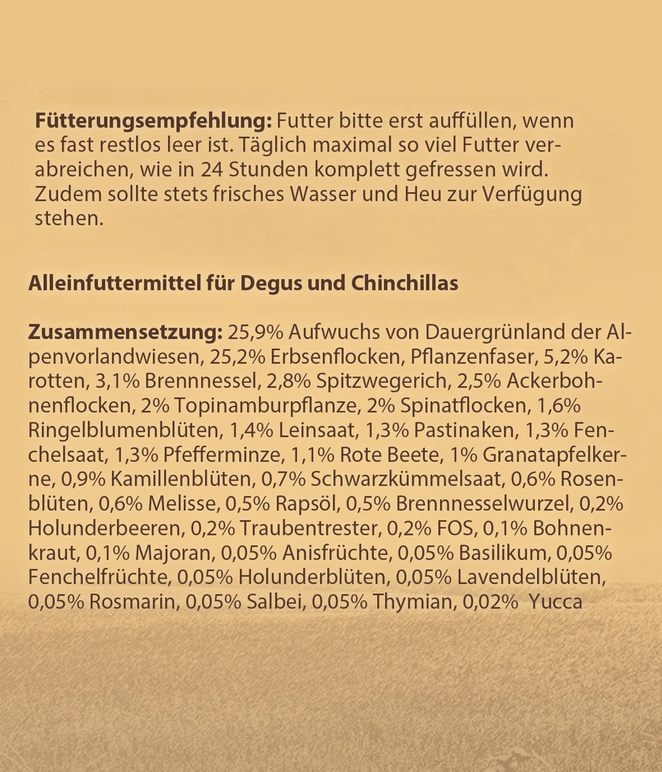 dehner-best-nature-degu-chinchilla-futter-1-5-kg-getreidefrei image 2