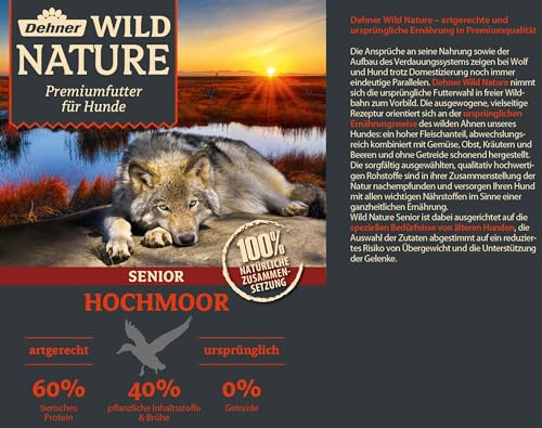 dehner-wild-nature-hochmoor-senior-nassfutter-ente-6x400g image 7